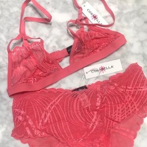 NWT Cosabella “Minda” lingerie gift set size S